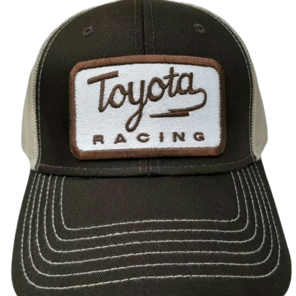 Toyota Racing TRD Motorsports Retro Vintage 80s Style Trucker Patch Hat Cap Grmn - Picture 5 of 10